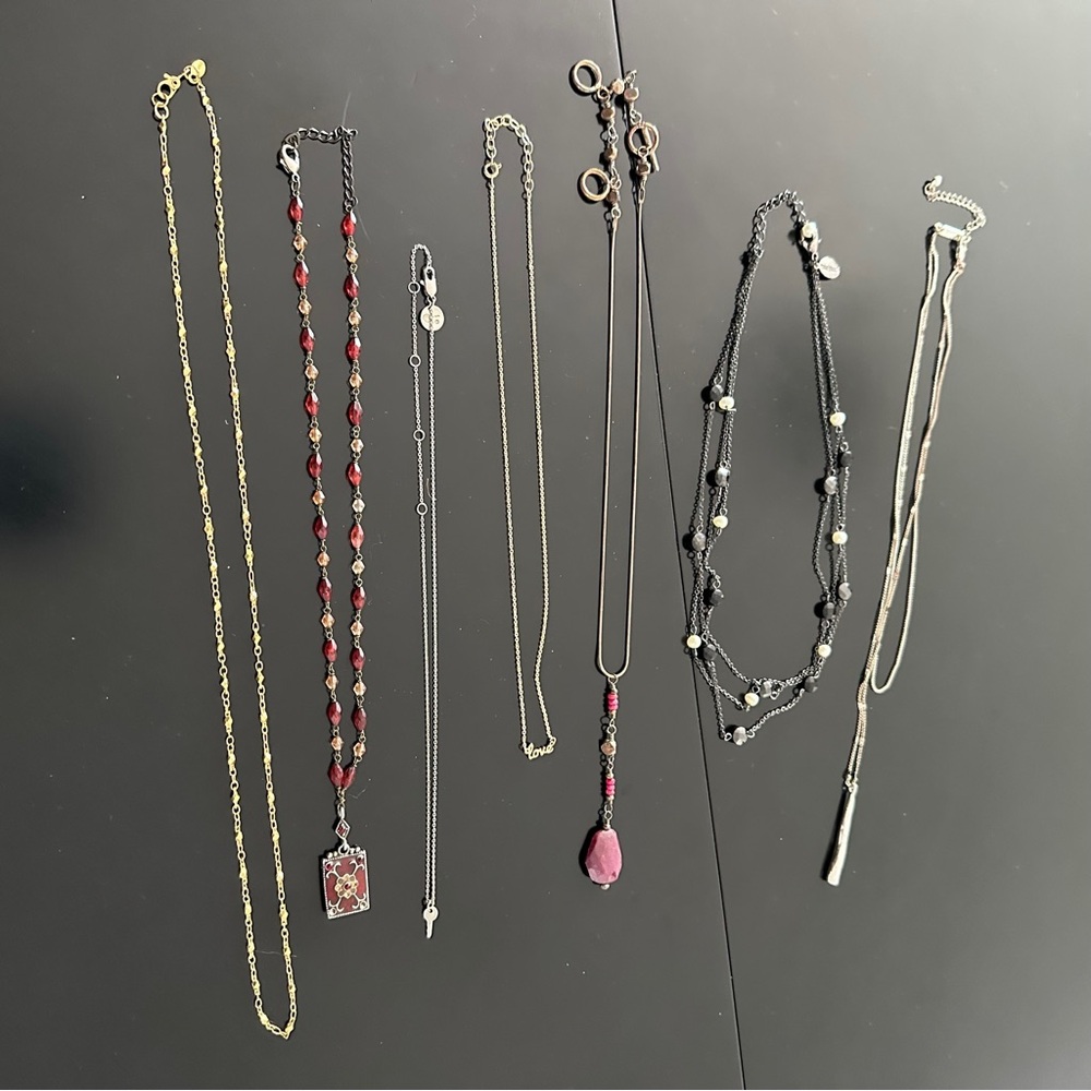 7 necklace bundle